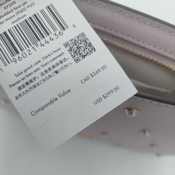 Kate spade New York Madison studded pearls handbag & matching card holder - Picture 5 of 10